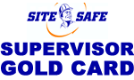 Site Safe Supervisor Gold Card