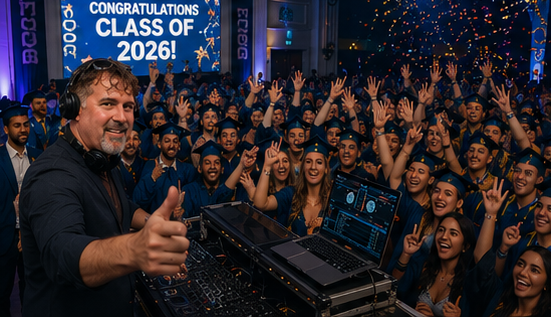 DJ Dave Voss providing Graduation Party DJ services in Delaware