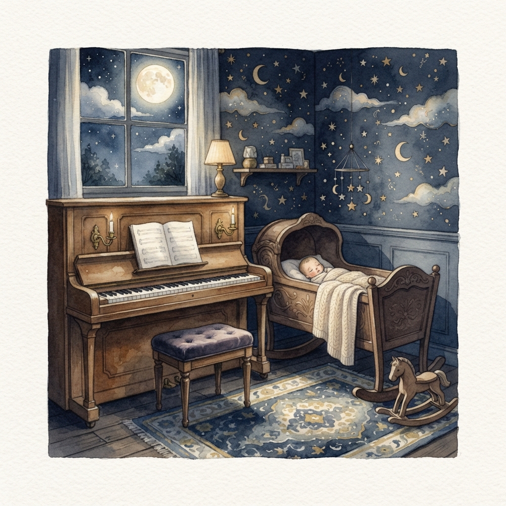 Gentle Cradle Waltz — Gentle Piano Lullabies album artwork