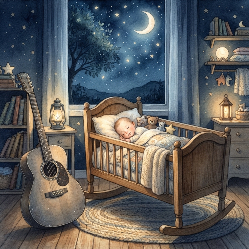 Warm Cradle Guitar — Newborn Nap Music album artwork
