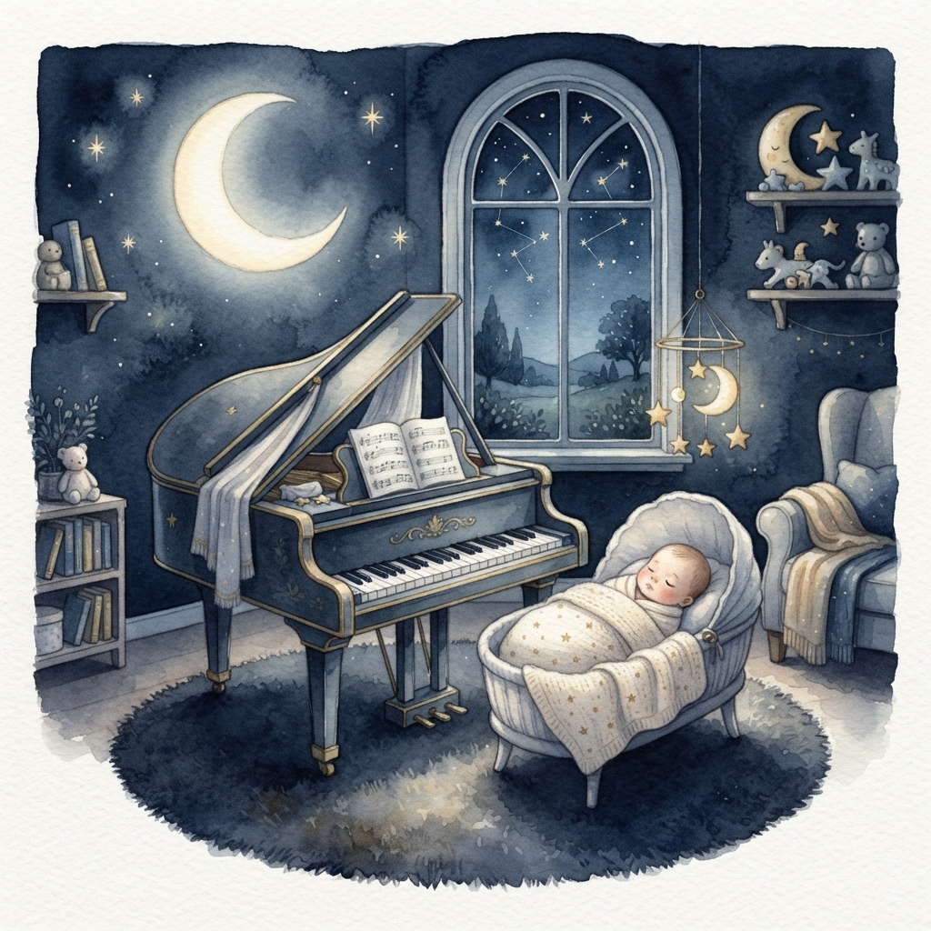 First Nap Piano — Newborn Nap Music album artwork