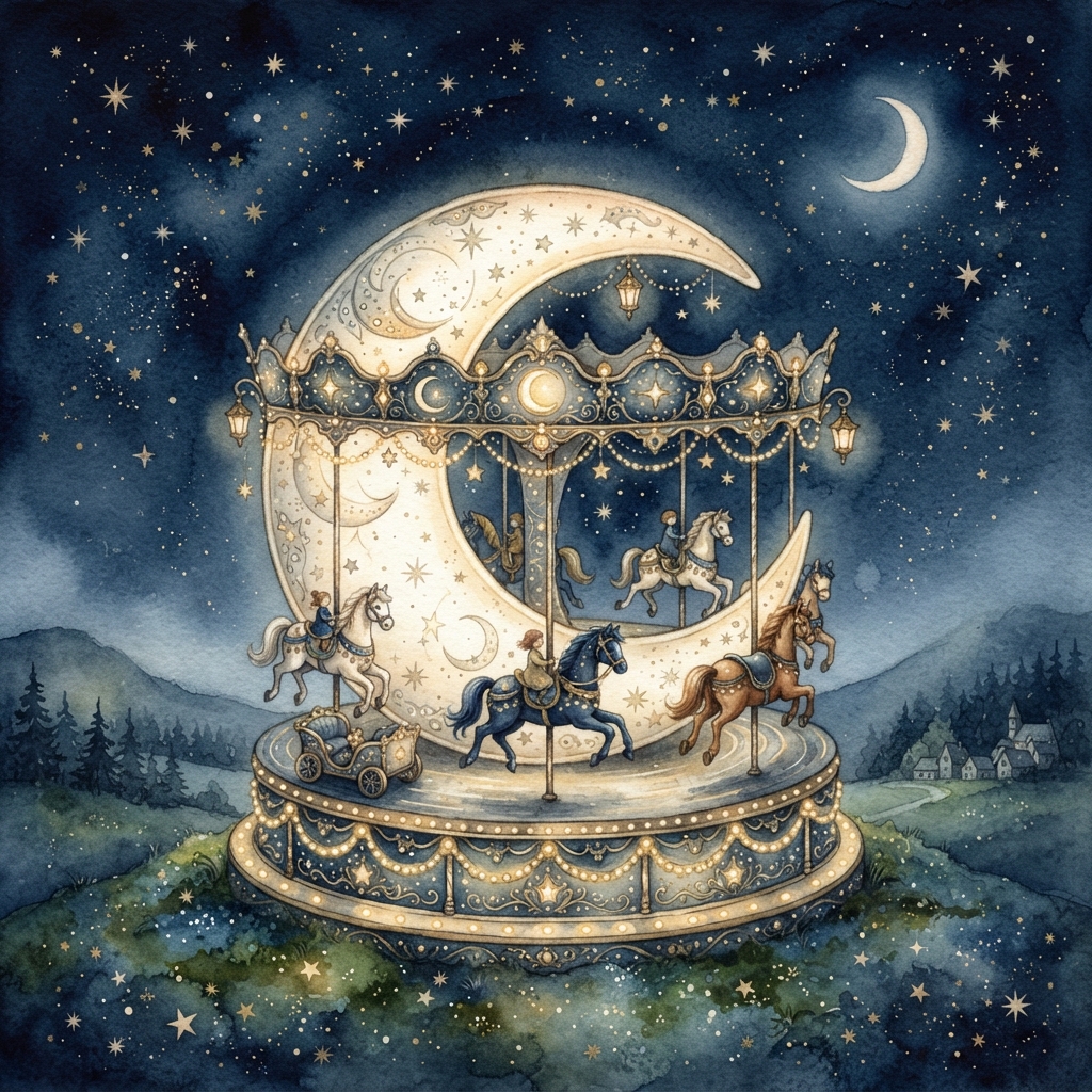 Moon Carousel — Music Box Dreams album artwork