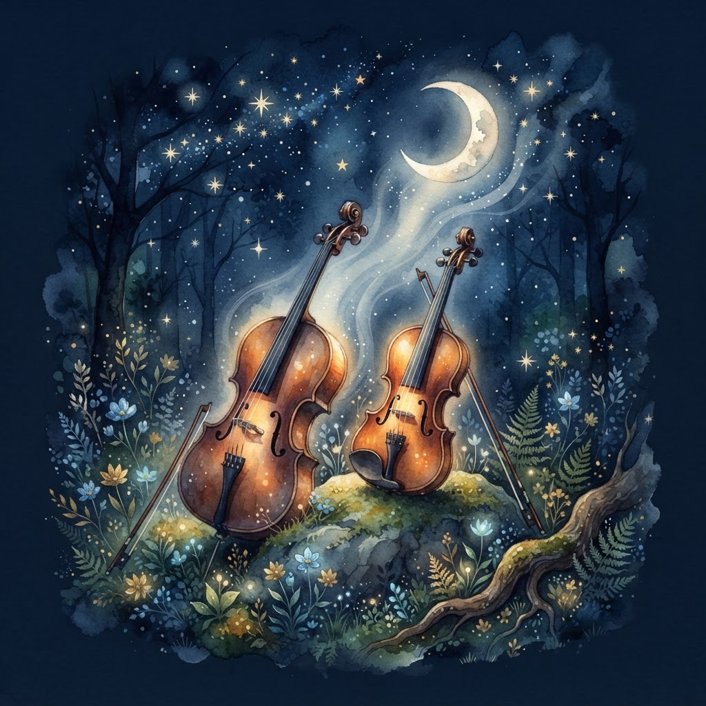 Warm Strings — One-Hour Bedtime Mixes album artwork