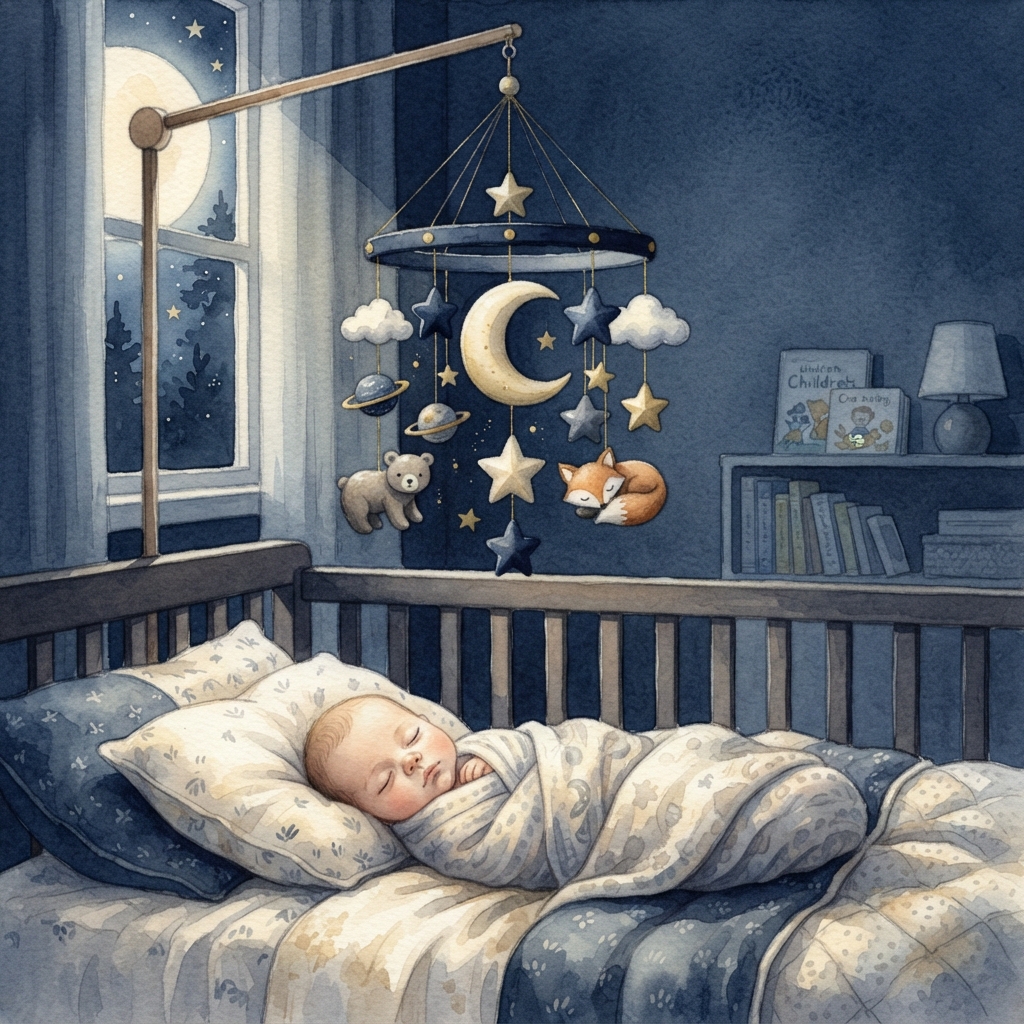 Midnight Nursery Mobile — Music Box Dreams album artwork