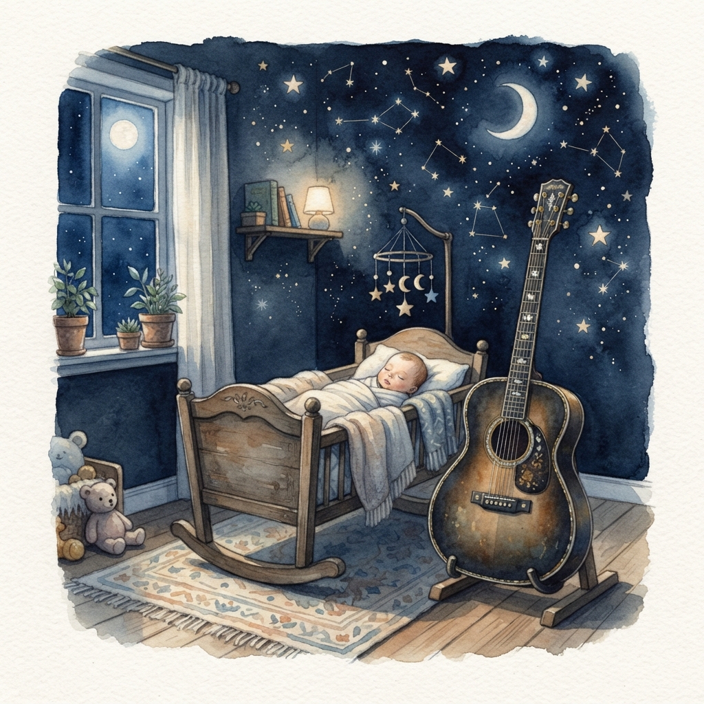 Guitar Cradle — One-Hour Bedtime Mixes album artwork