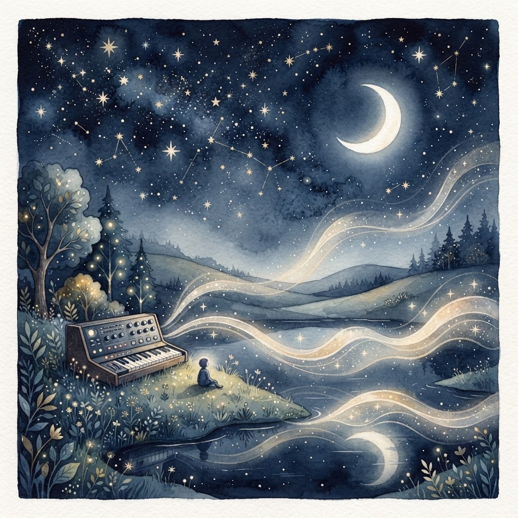 Starry Synth — One-Hour Bedtime Mixes album artwork