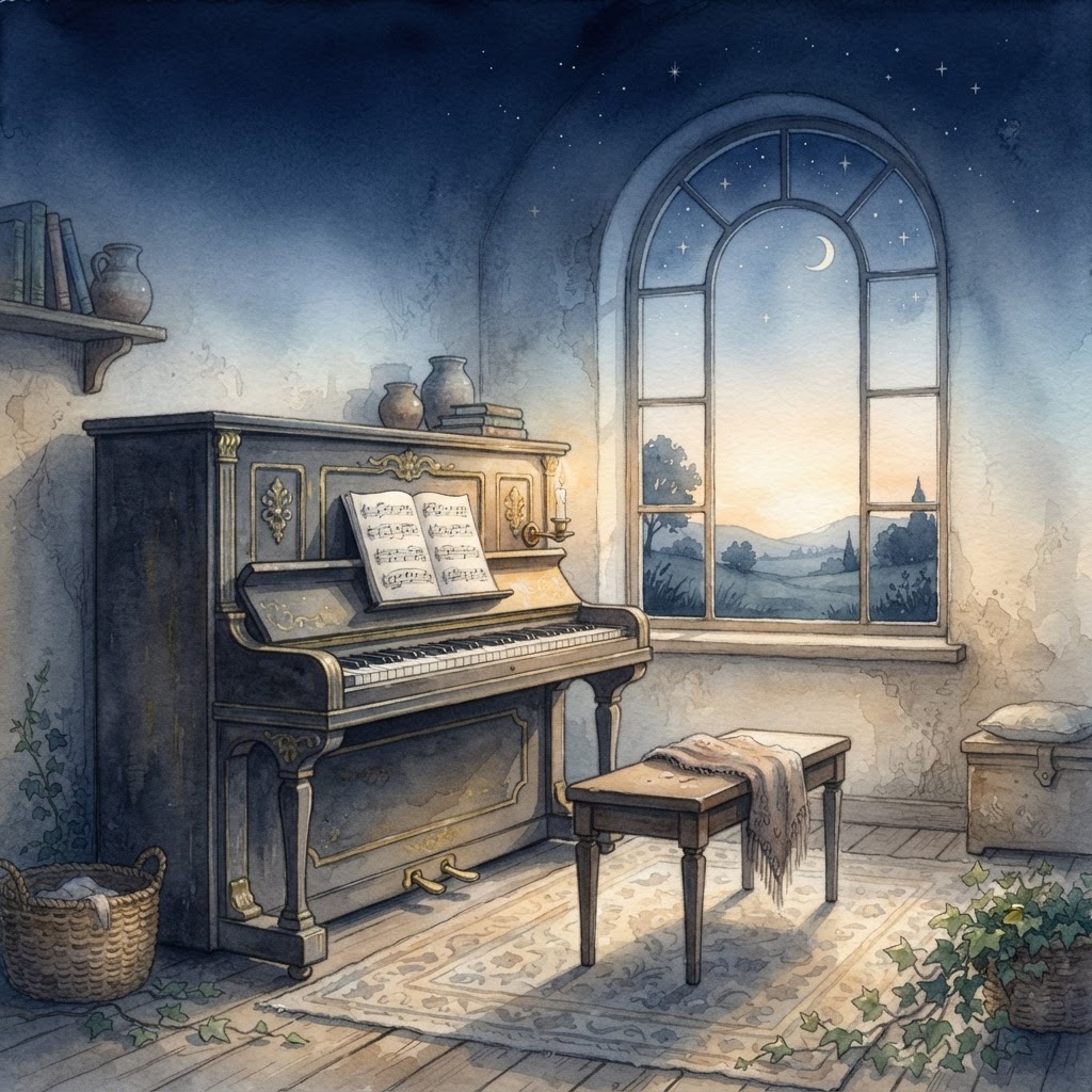 Soft Dawn Piano — Gentle Piano Lullabies album artwork
