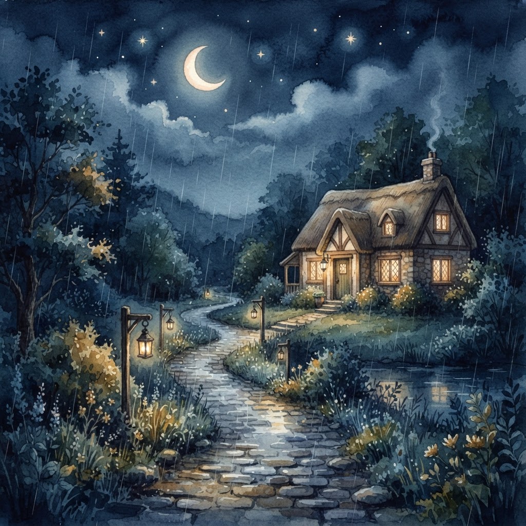 Rain Returning Home — Rainy Night Sleep Music album artwork