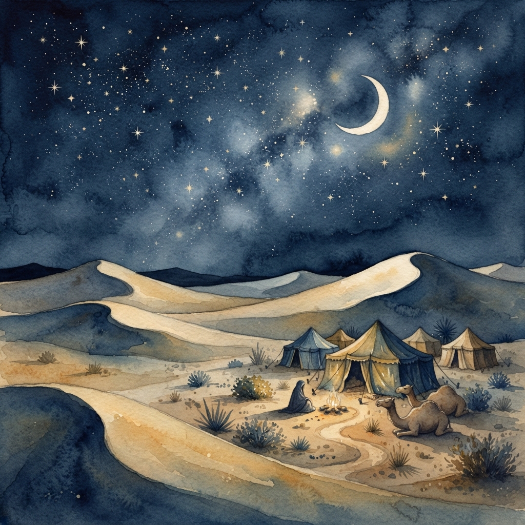 Desert Night Stars — Ocean and Nature Sounds album artwork