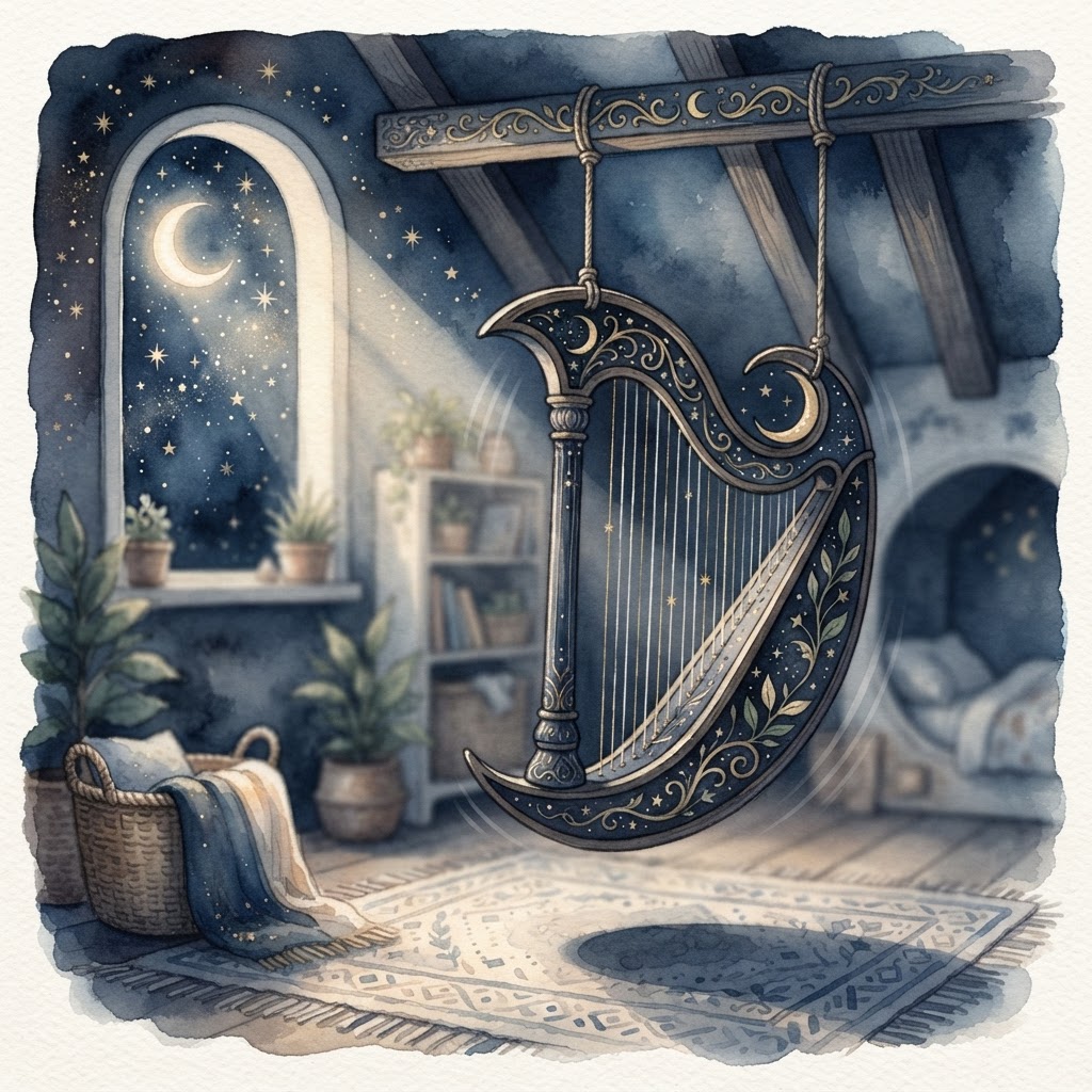 Gentle Rocking Harp — Newborn Nap Music album artwork