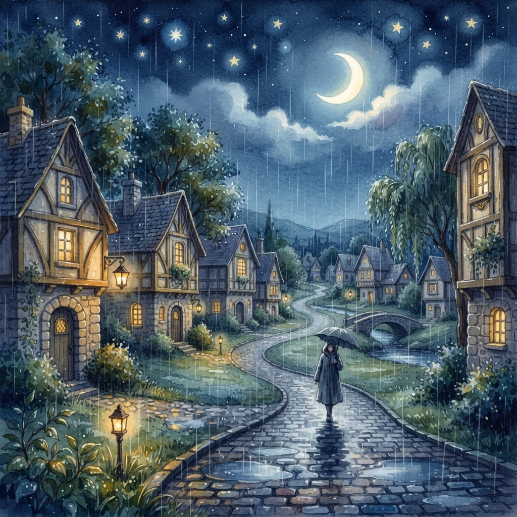 Summer Shower Dreams — Rainy Night Sleep Music album artwork