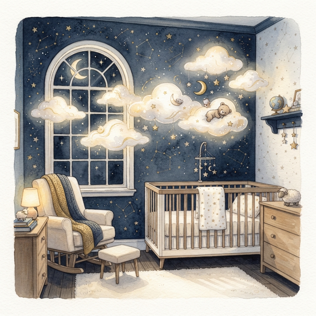 Newborn Dream Clouds — Newborn Nap Music album artwork