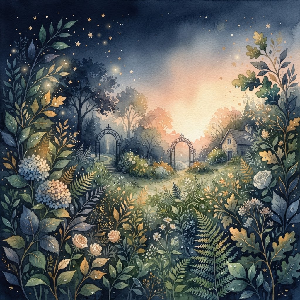 Garden Leaves at Dawn — Ocean and Nature Sounds album artwork