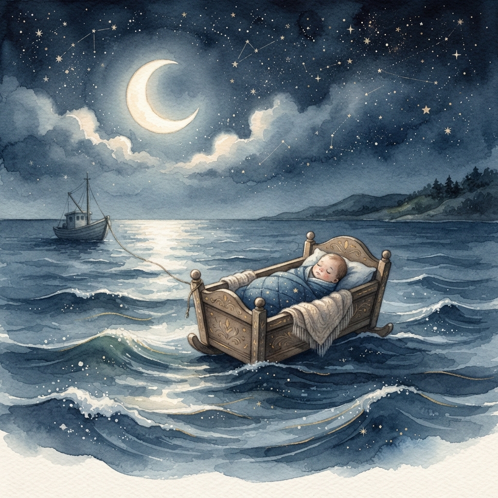 Quiet Ocean Cradle — Ocean and Nature Sounds album artwork