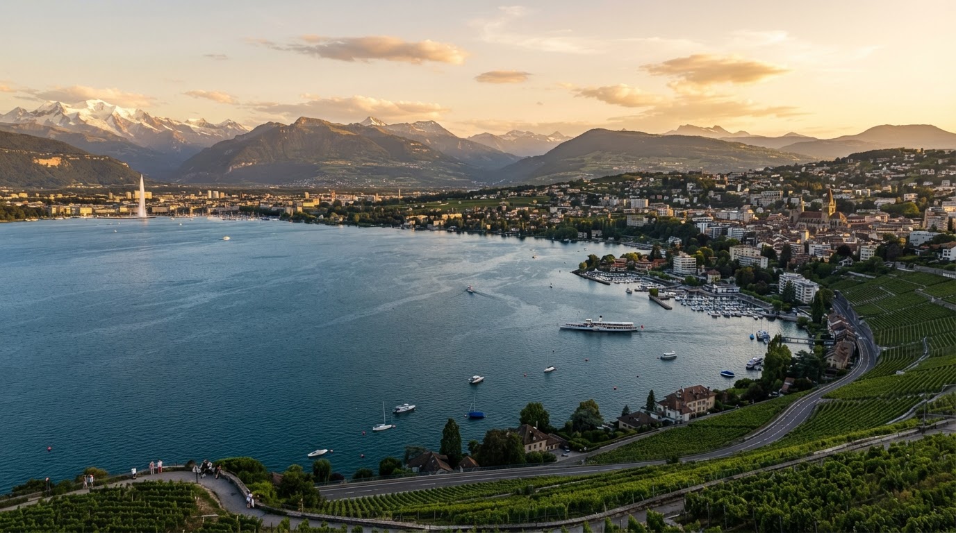 Zone d'intervention : cantons de Vaud, Genève, Fribourg, Valais et Neuchâtel — Lac Léman, Lausanne, Genève, Nyon, Gland