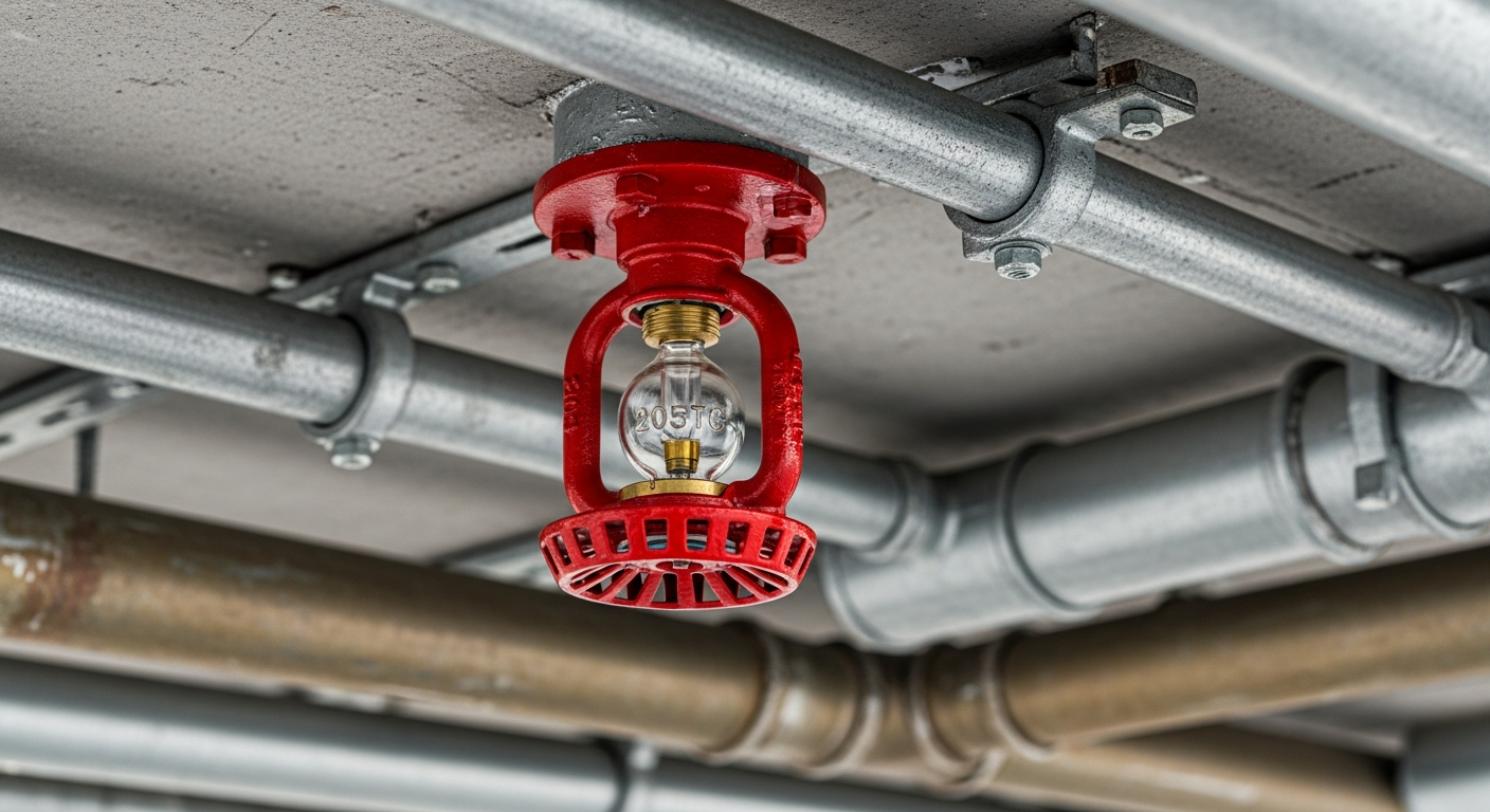 Brandschutz Emden – Sprinkleranlage in einer Industriehalle