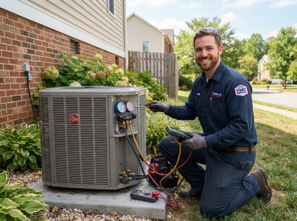 Cool Breeze HVAC Technician in Fairfax