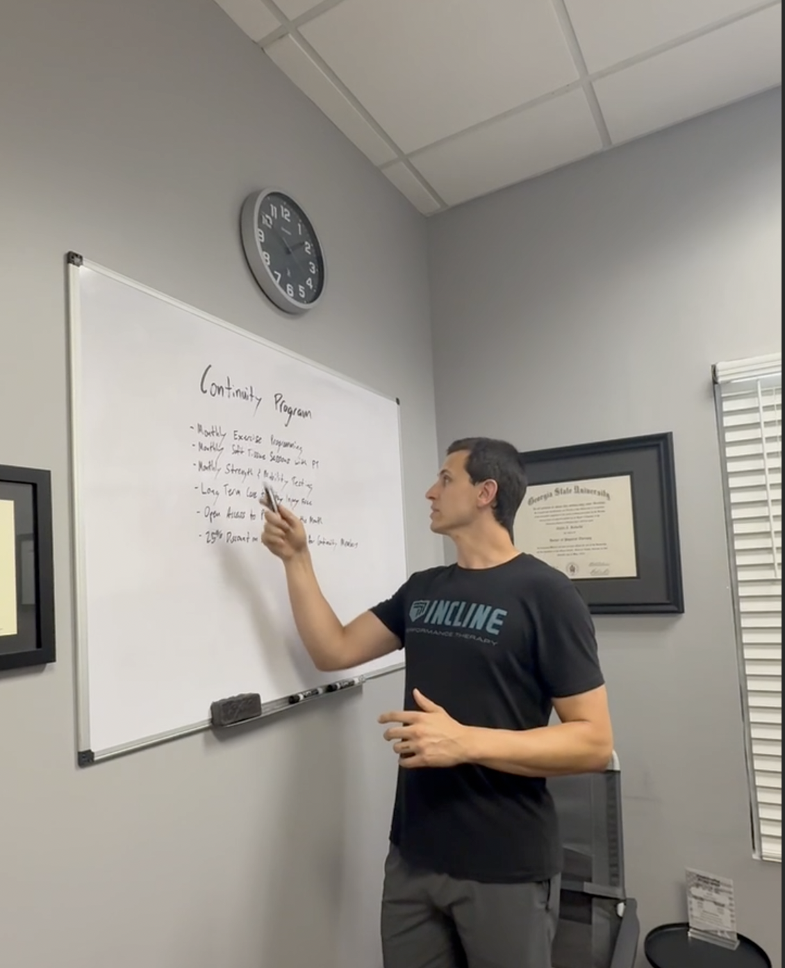 Continuity programs at Incline Performance Therapy