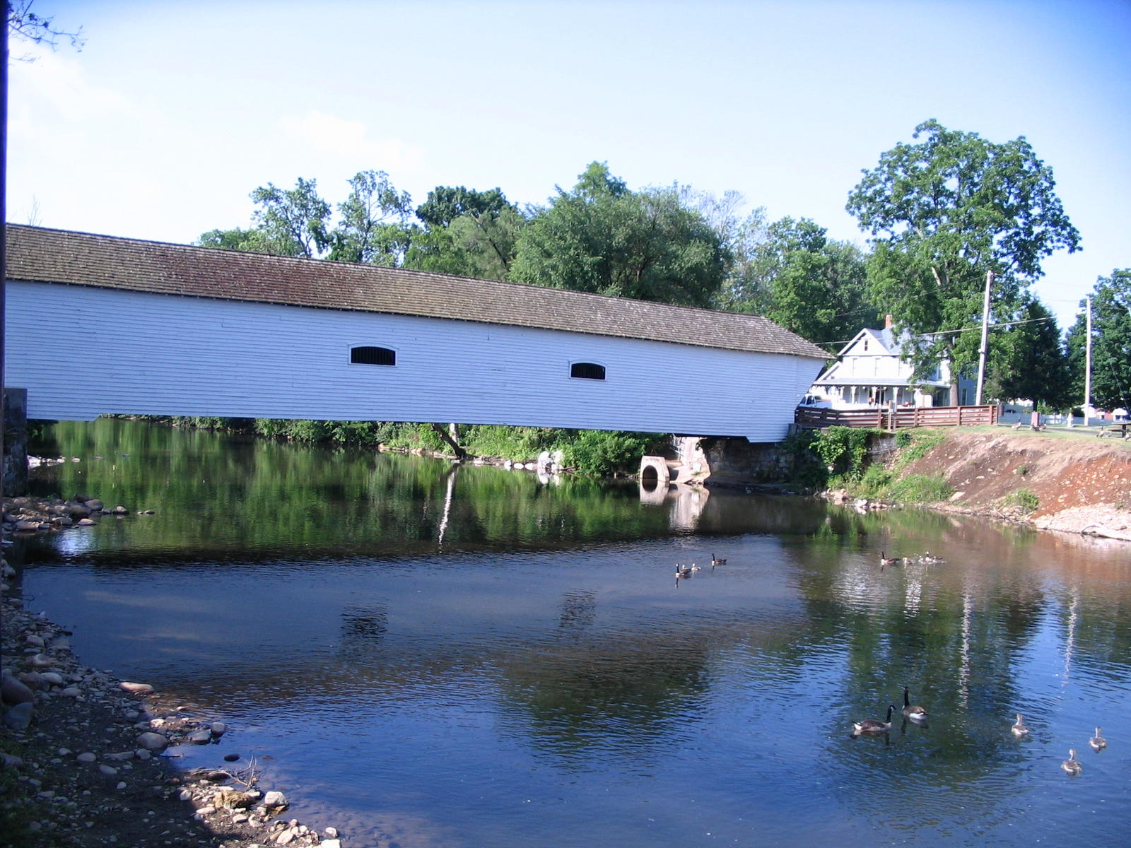 Elizabethton covered bridge — Northeast Tennessee
