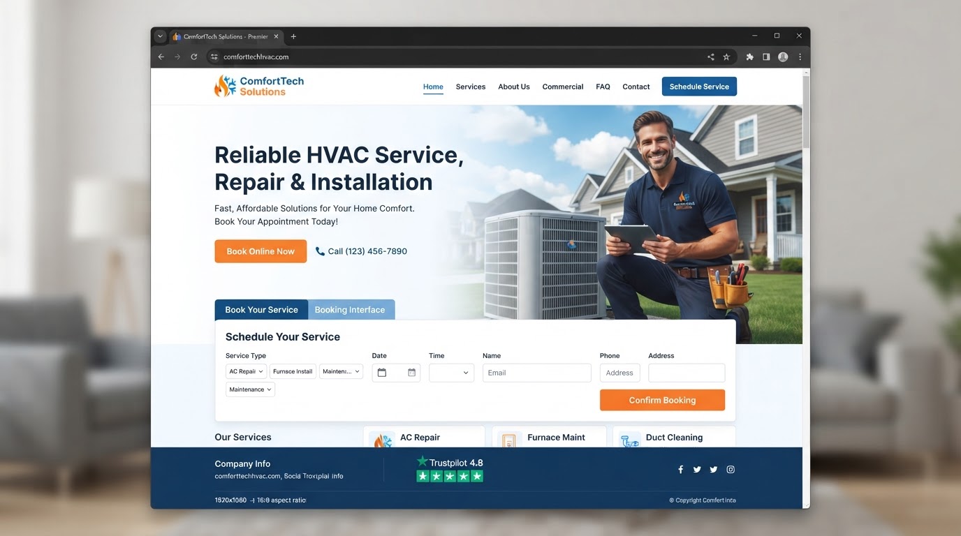 Northwind Heating & Cooling — HVAC website by Purposed Unlocked Digital
