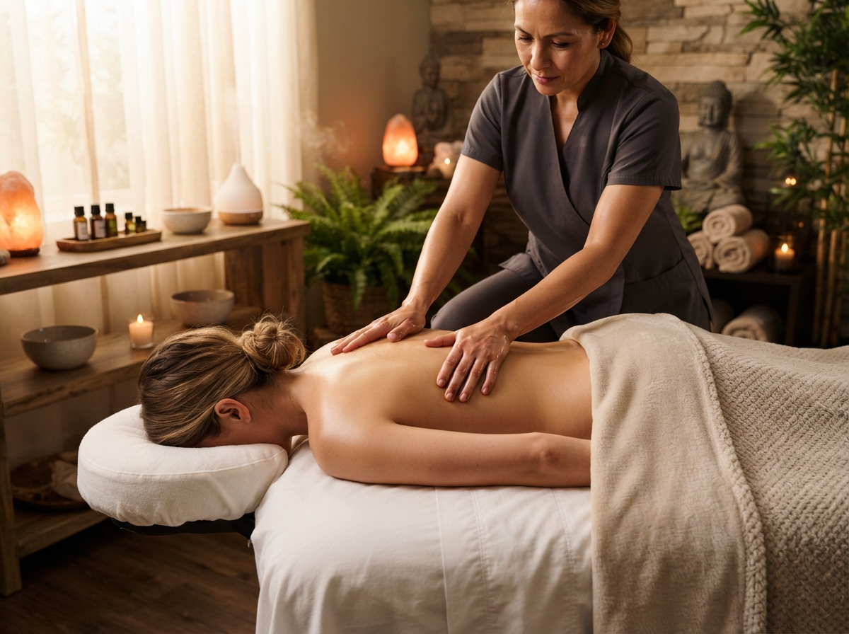 Massagem Estética e Terapêutica — formação prática no Instituto Conexão