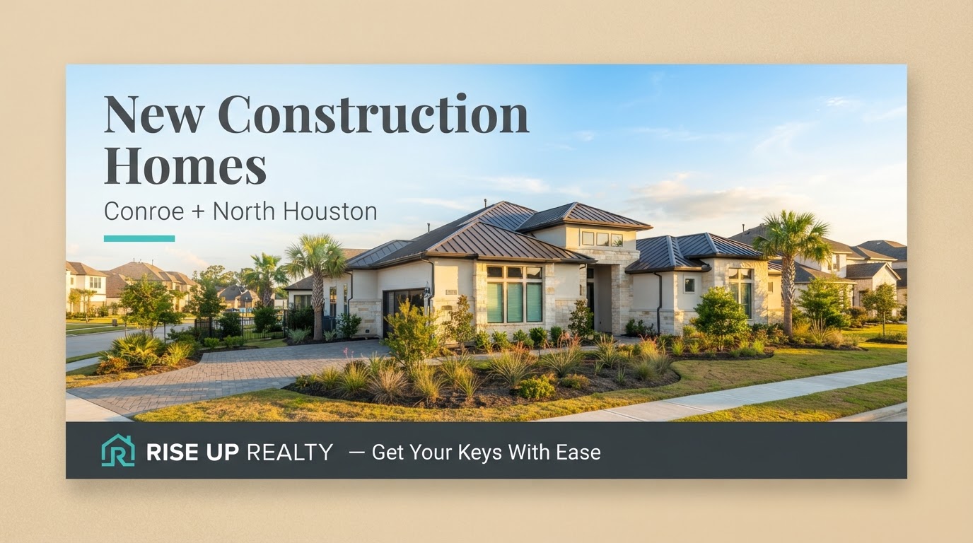 New Construction Homes in Conroe & North Houston
