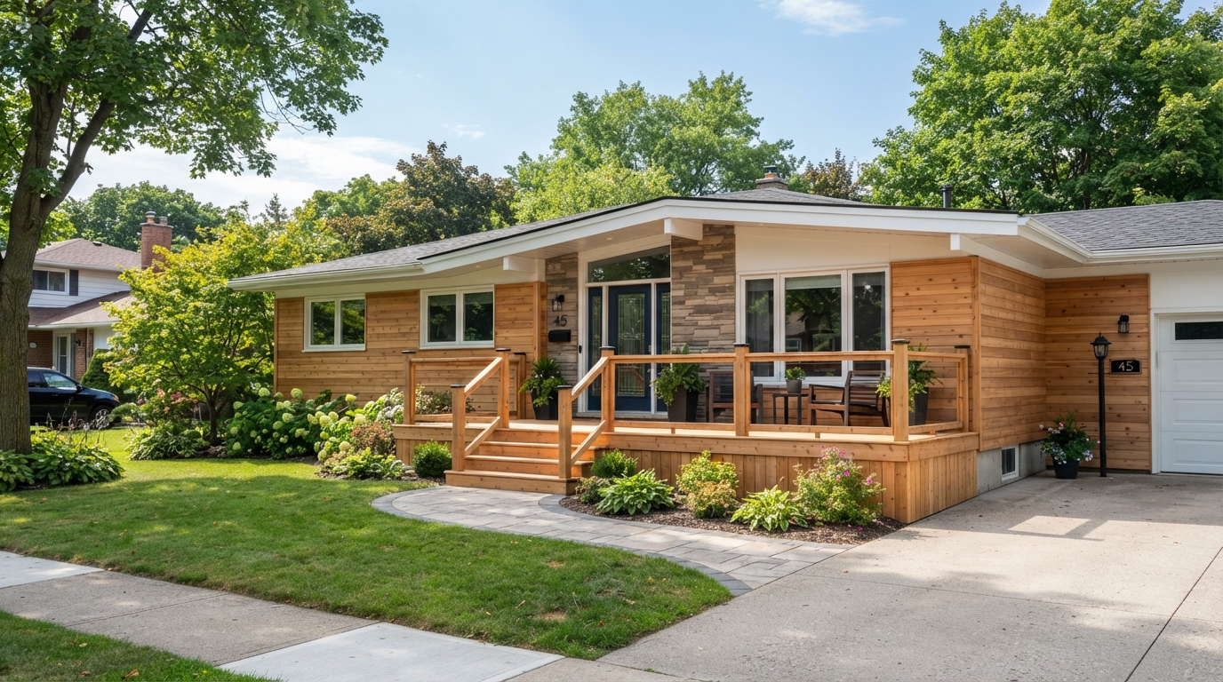 Historic residential home in Heritage Hill with fresh exterior improvements