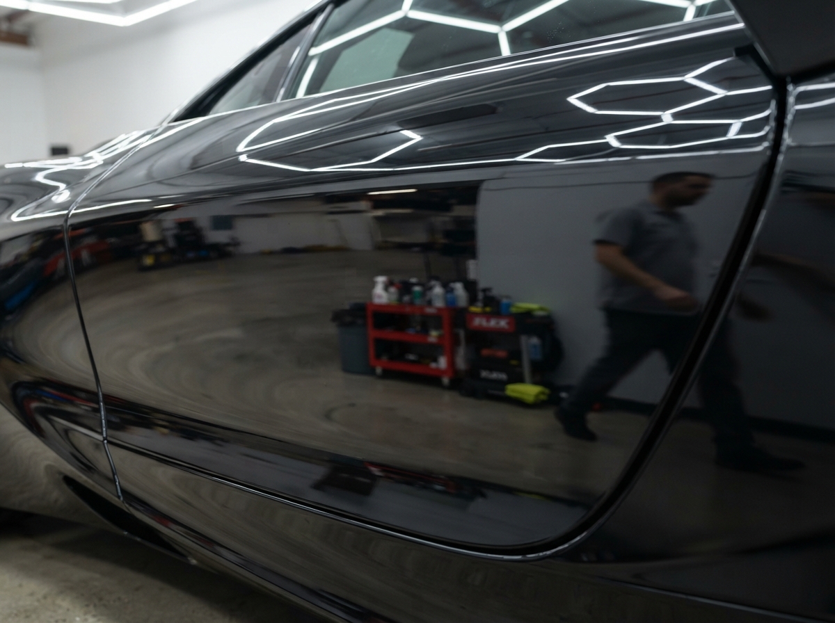 Mobile detailing results on a customer vehicle in Weymouth MA 2