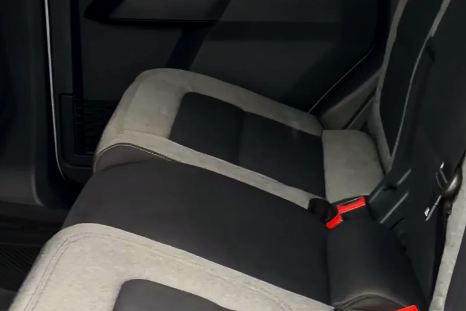 Clean car seat after pet hair removal and interior detailing by Bubbles Mobile Detailing in West Bridgewater MA