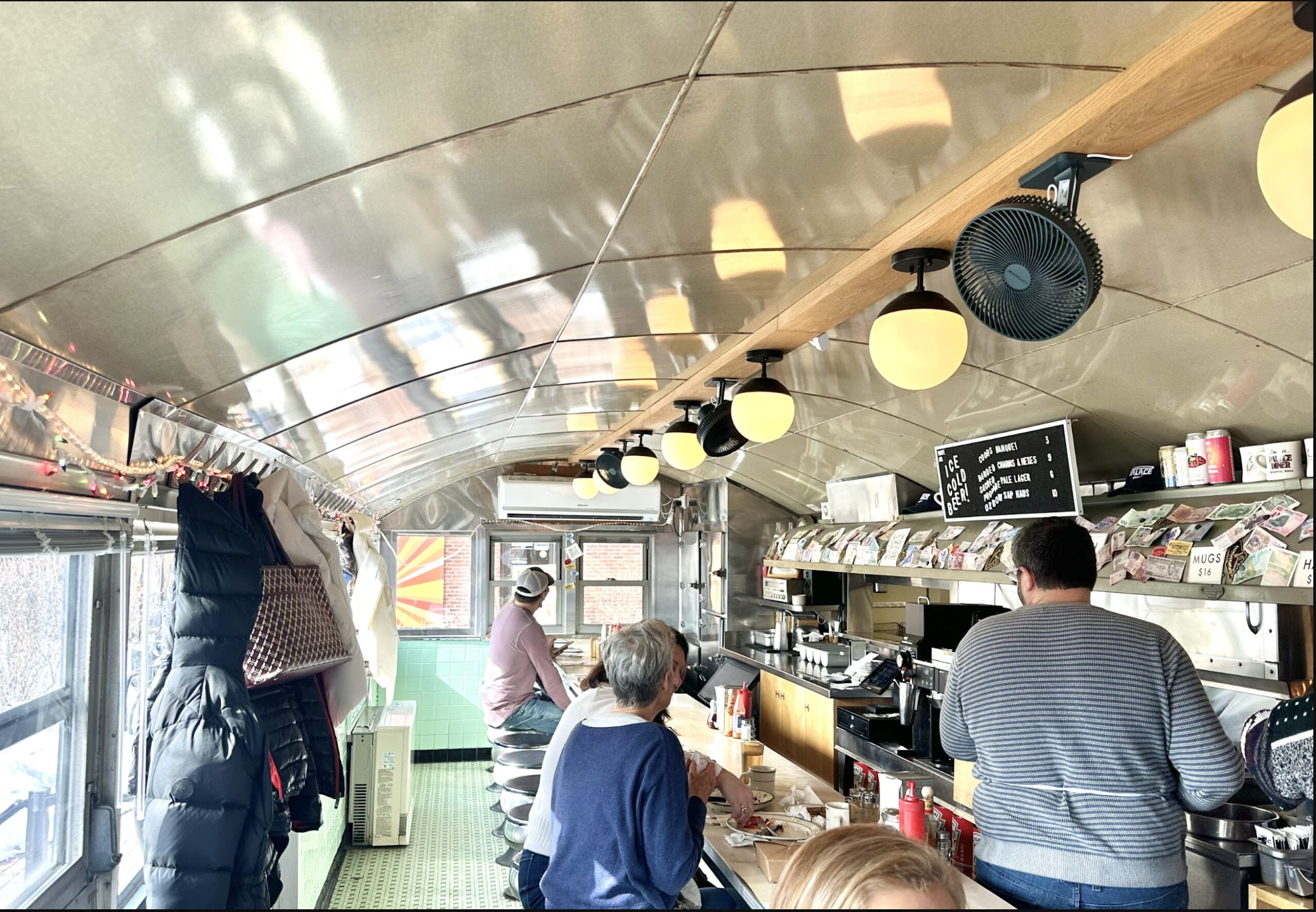 Palace Diner interior