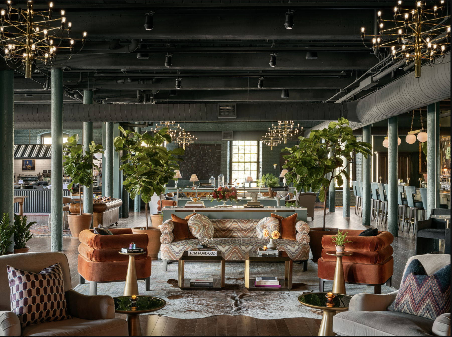 The Lincoln Hotel lobby