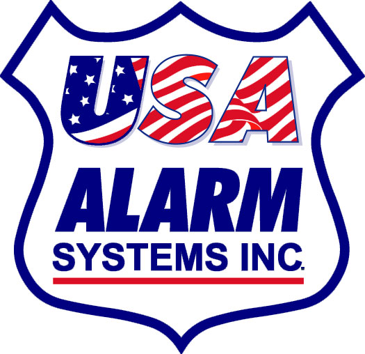USA Alarm Systems Inc. shield logo