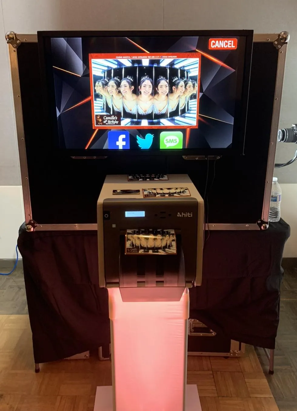 The Clone Booth photo booth experience for events in the San Francisco Bay Area