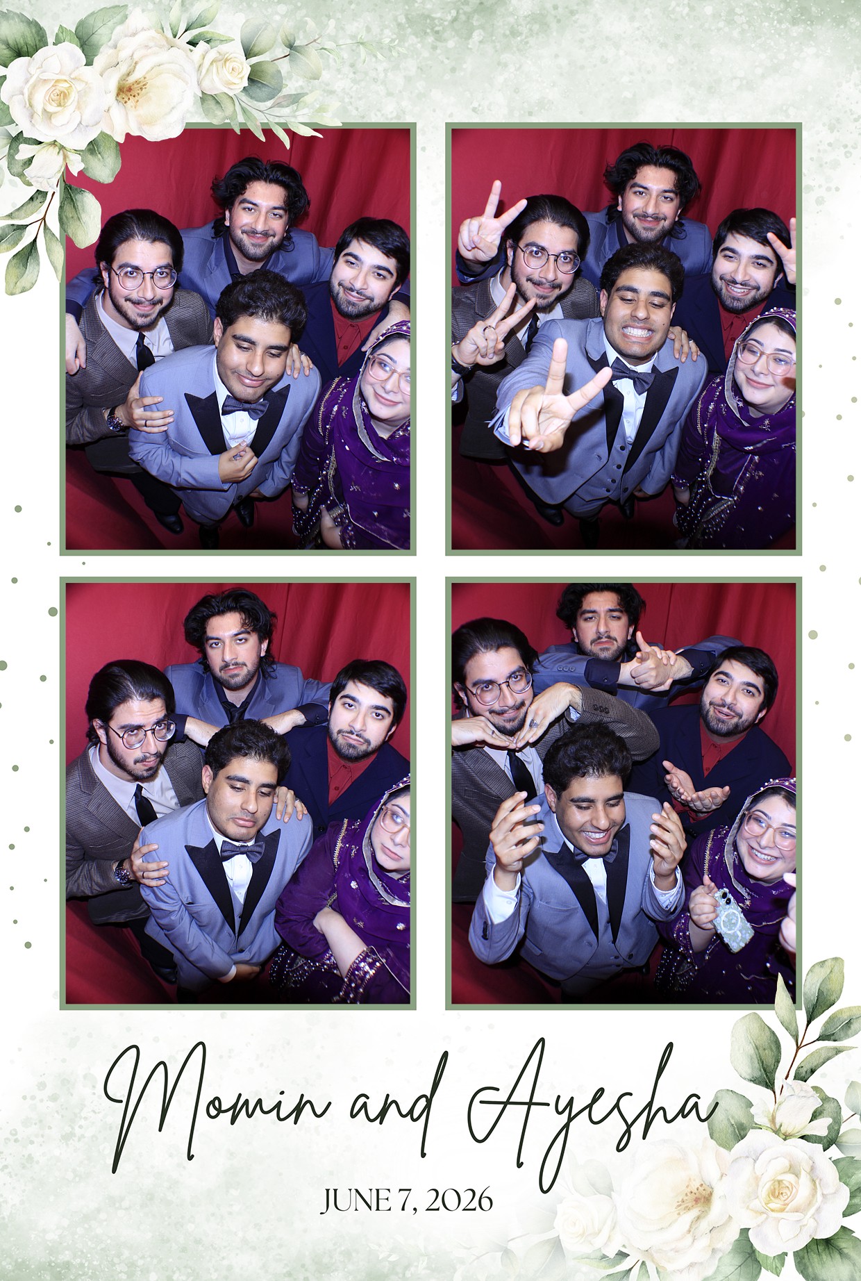 High Angle Booth photo booth example at a Bay Area event