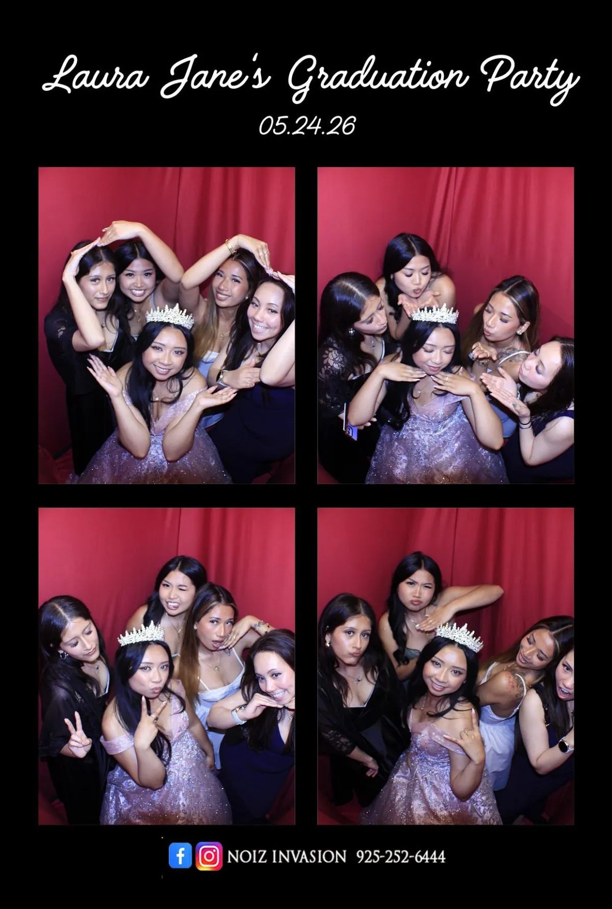 High Angle Booth photo booth example at a Bay Area event