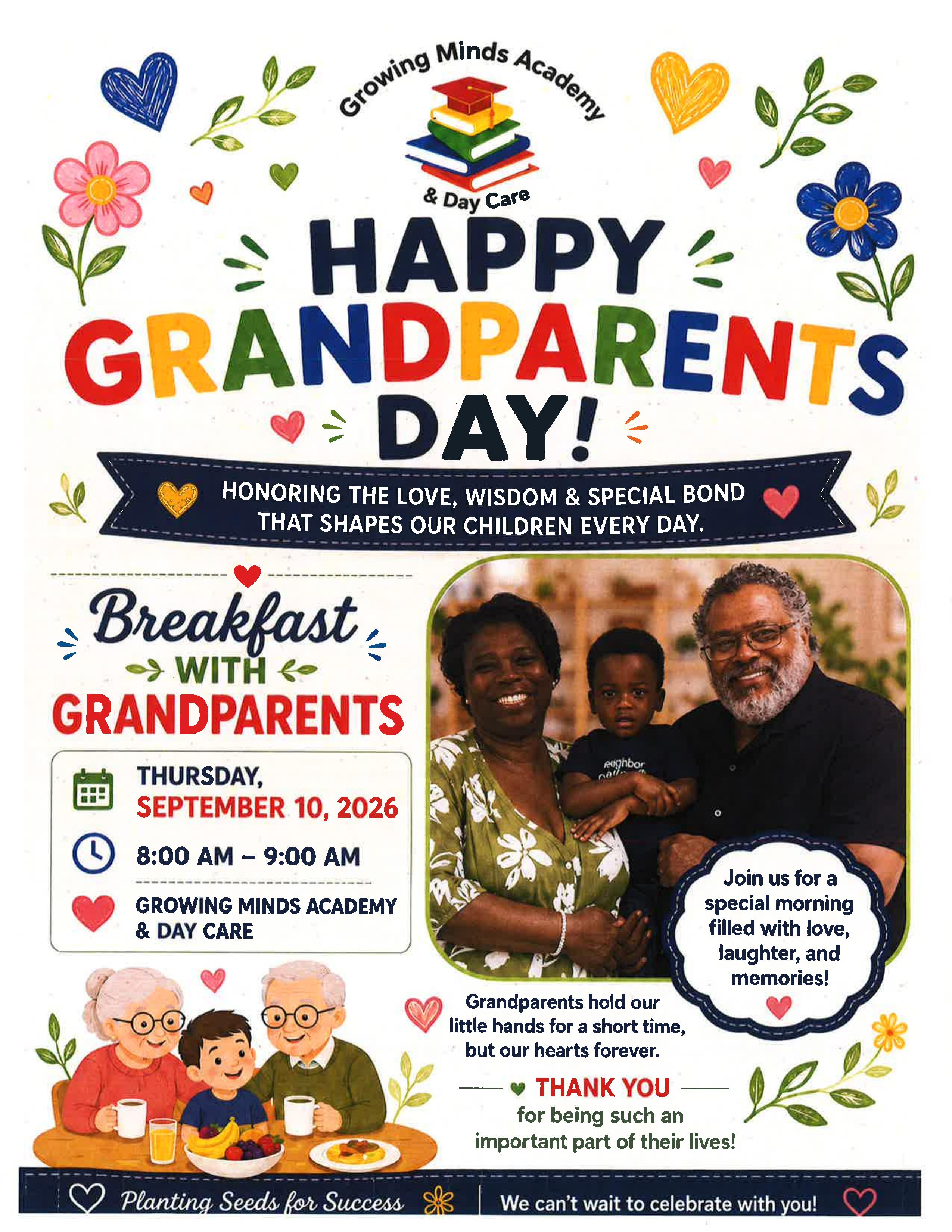 Happy Grandparents' Day - Growing Minds Academy & Day Care