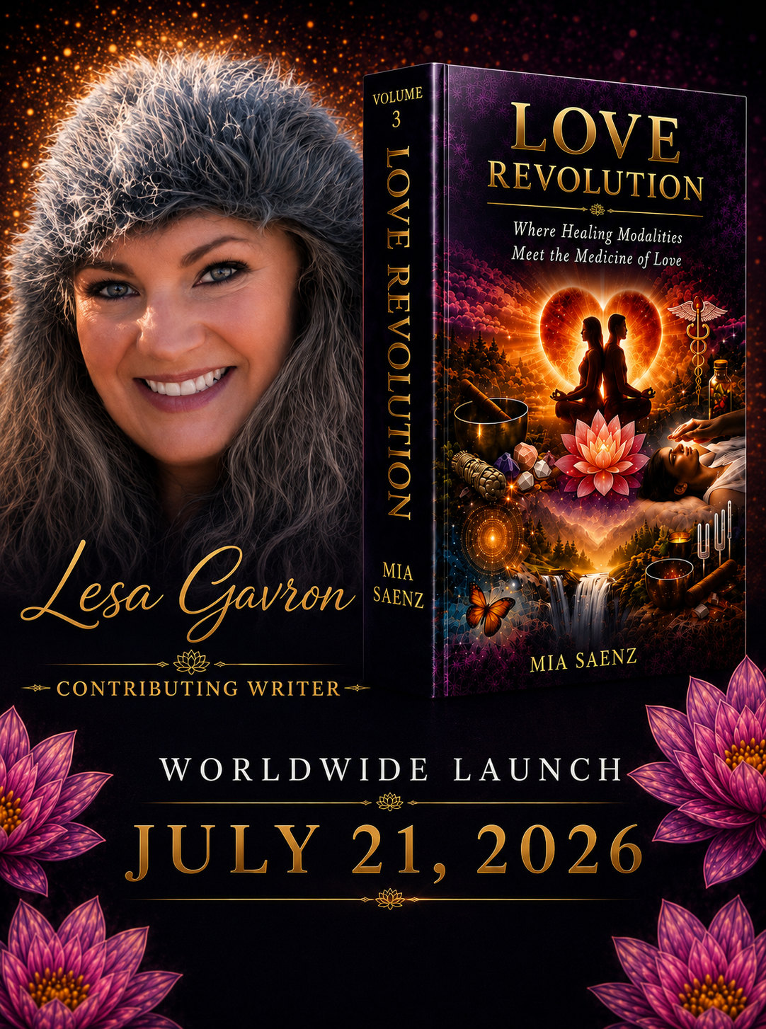 Love Revolution Volume 3 — Worldwide Launch featuring Lesa Gavron as Contributing Writer