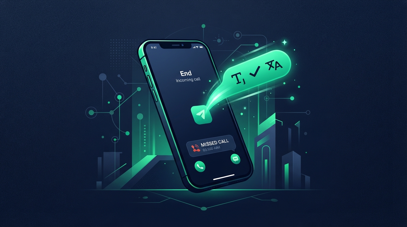Missed-call text-back automation for contractors