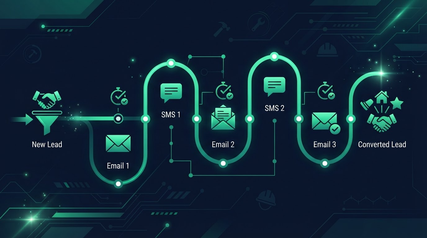 Automated lead follow-up for trade businesses
