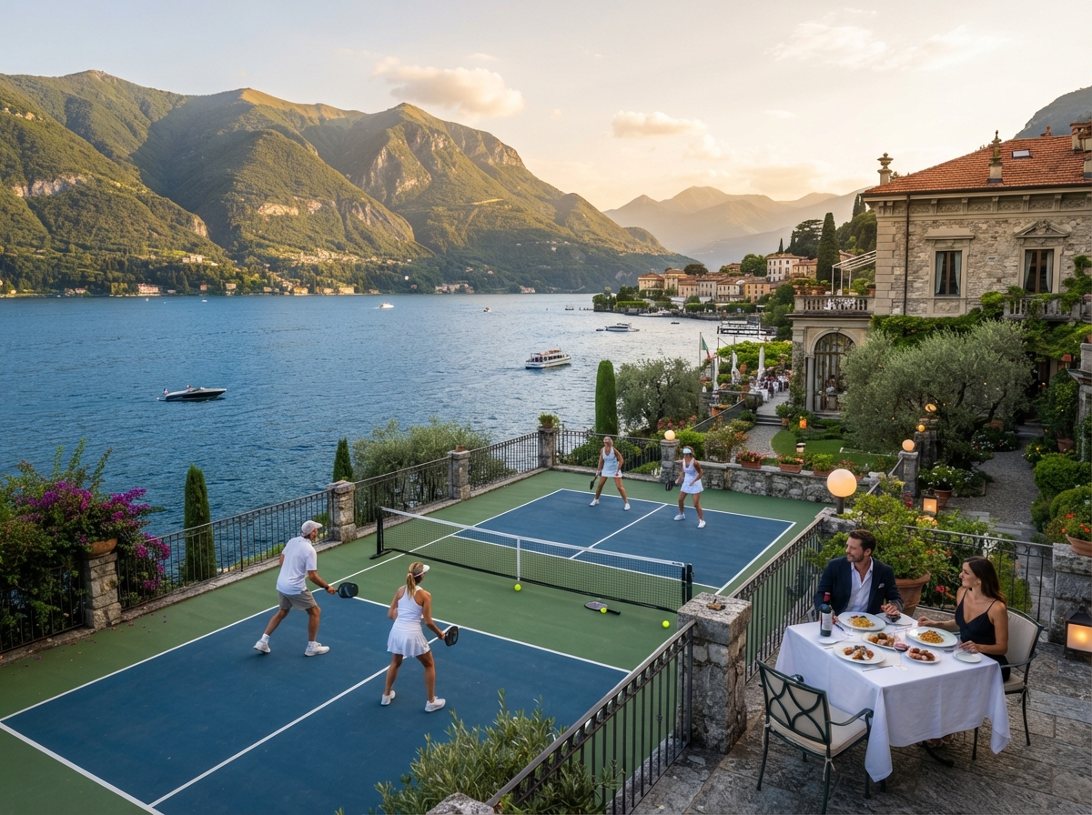Pickleball & Wellness Escape — Lake Como, Italy
