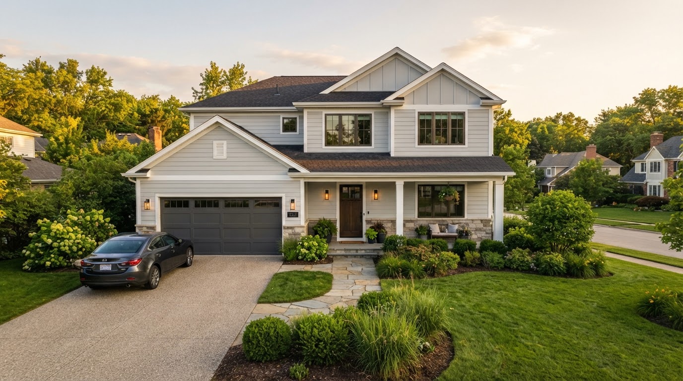 Fully renovated single-family investment property representing unlocked equity