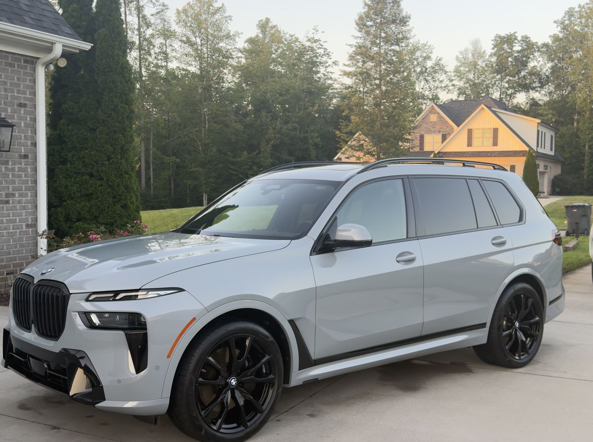 BMW X5 after a mobile detail in Burlington