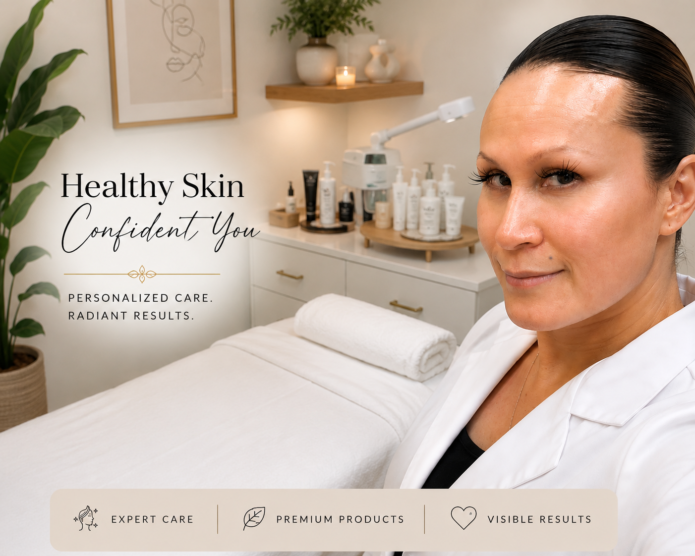 Sam at B-U Beauty skin care clinic