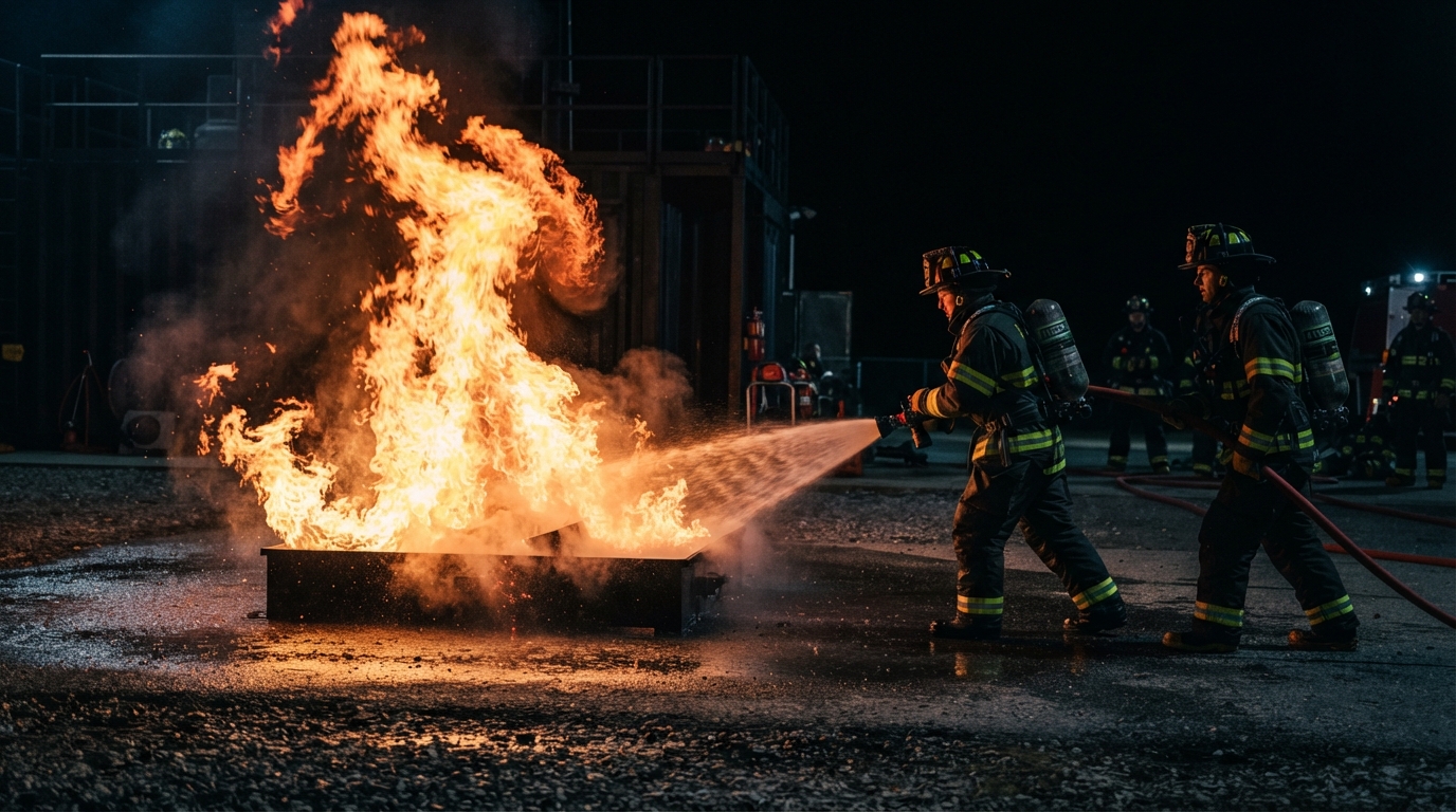 Fire Safety course title page
