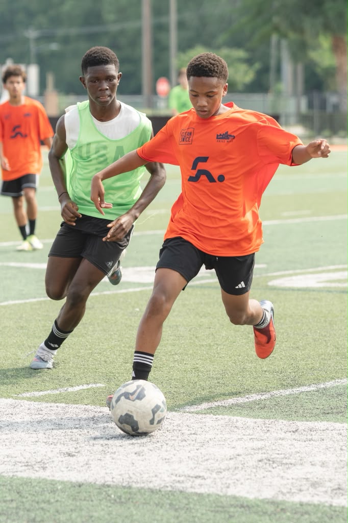 Soccer player preparing for college recruitment
