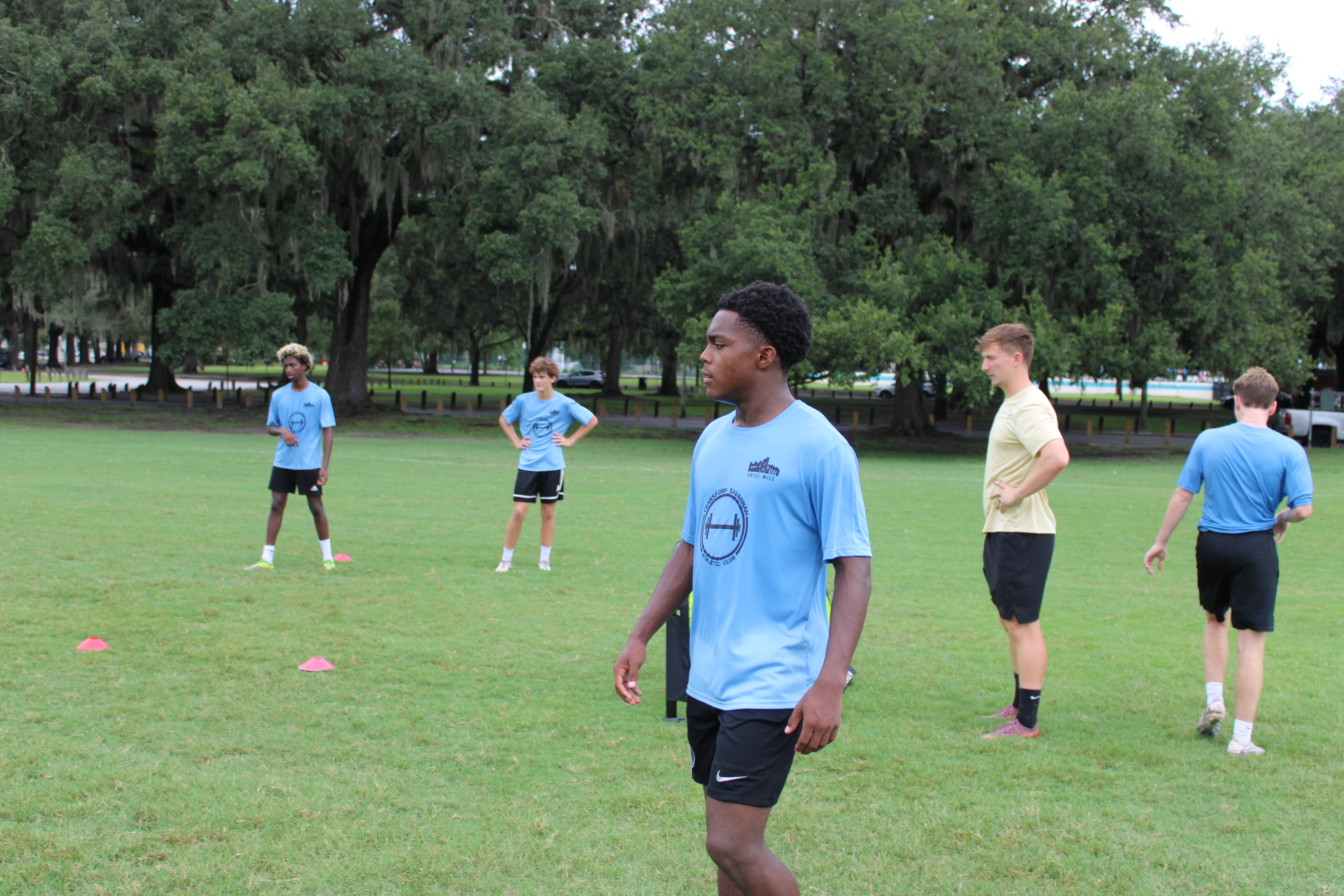 Field orientation & high-intensity training session at College Clinic