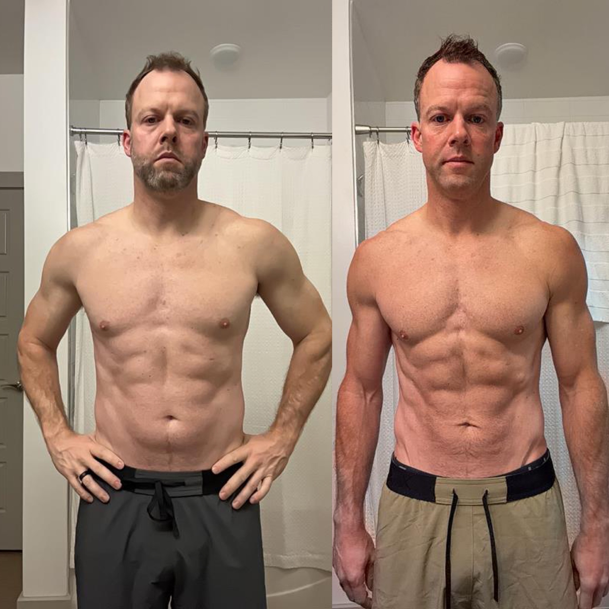 23 LBS Down & 7" Off Waist