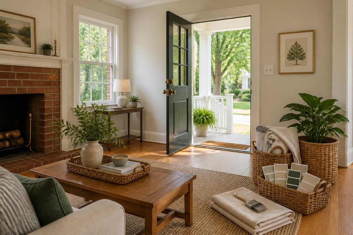 Older East Tennessee home thoughtfully prepared for sale with selective cosmetic updates