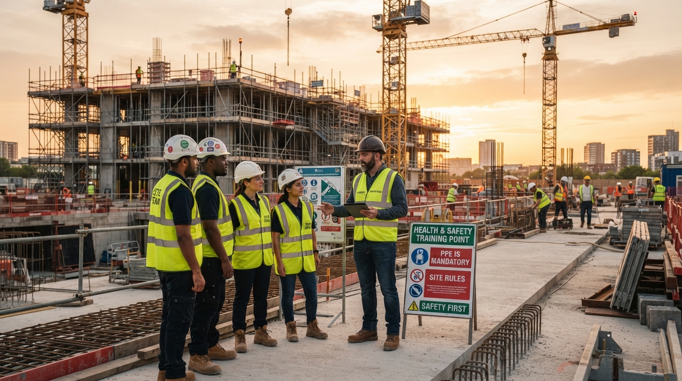 Construction Health and Safety Awareness Level 2 course title page