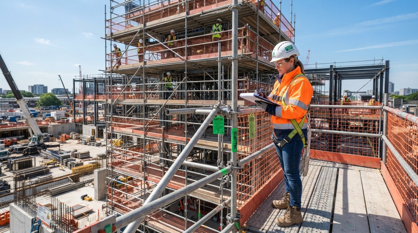Scaffold Inspection course title page